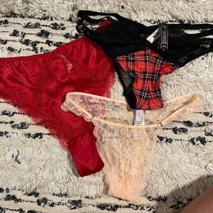 Lot of 3 NWT VS panties size M